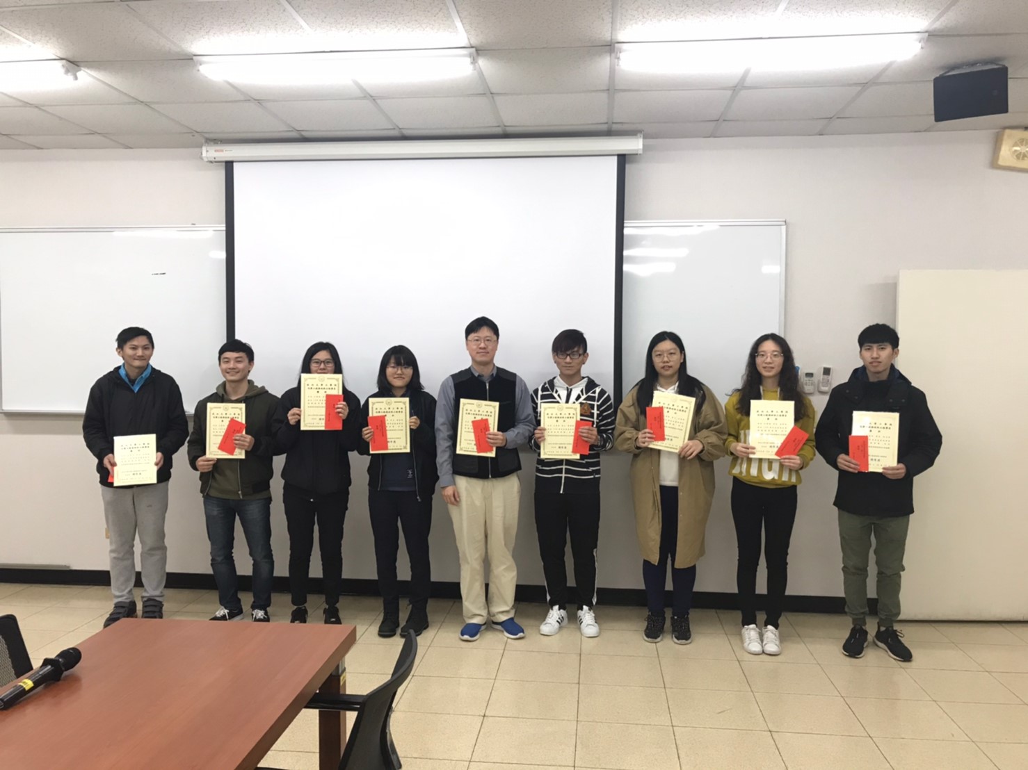 108-1系內獎學金頒獎